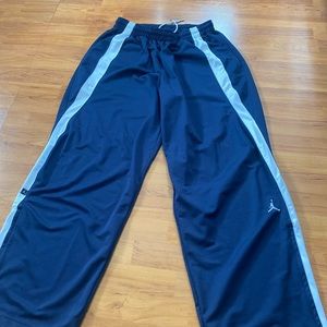 Jordan Navy Blue&WhiteXXL warm up pants! ALWAYS Kept in a smoke free place!